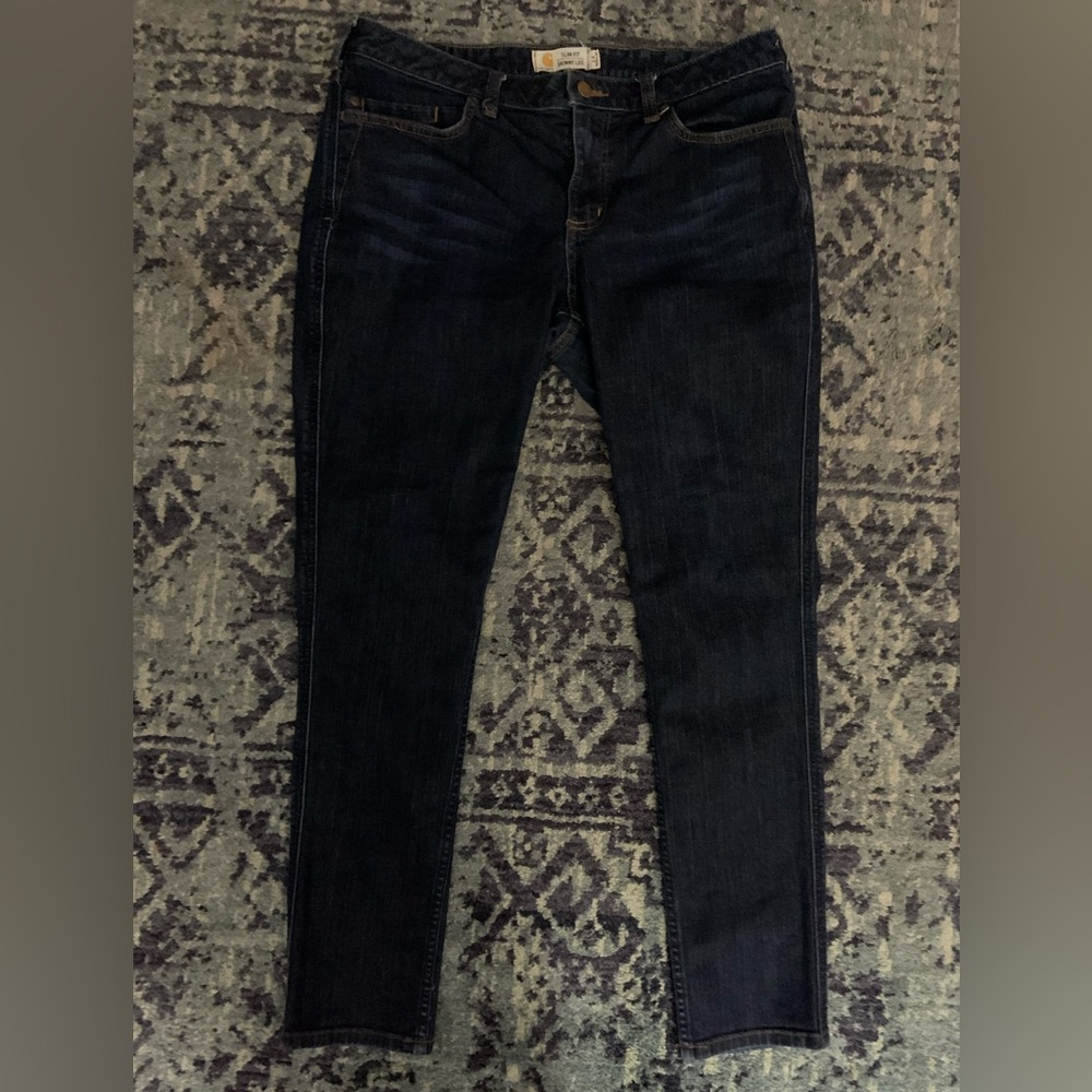 Carhart skinny jeans, size 14.